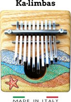 NIYA | 10 Tonen - Elektrische Duimpiano - Muziekinstrument - Strand Kalimba Uit Italië