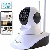 Beveiligingscamera Flux's 1080p Wi-fi Wit