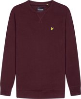 Lyle & Scott - Heren Sweaters Crew Neck Sweatshirt - Rood - Maat L