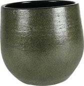 Pot Zembla green bloempot binnen 20 cm