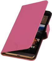 Wicked Narwal | bookstyle / book case/ wallet case Hoes voor HTC One M9 Plus Roze