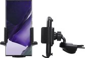 Shop4 - Samsung Galaxy Note 20 Ultra Autohouder Verstelbare CD Houder met Klem Zwart
