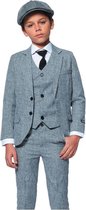 Suitmeister 20's Gangster Grey - Jongens Pak - Carnaval - Halloween - Maat XL