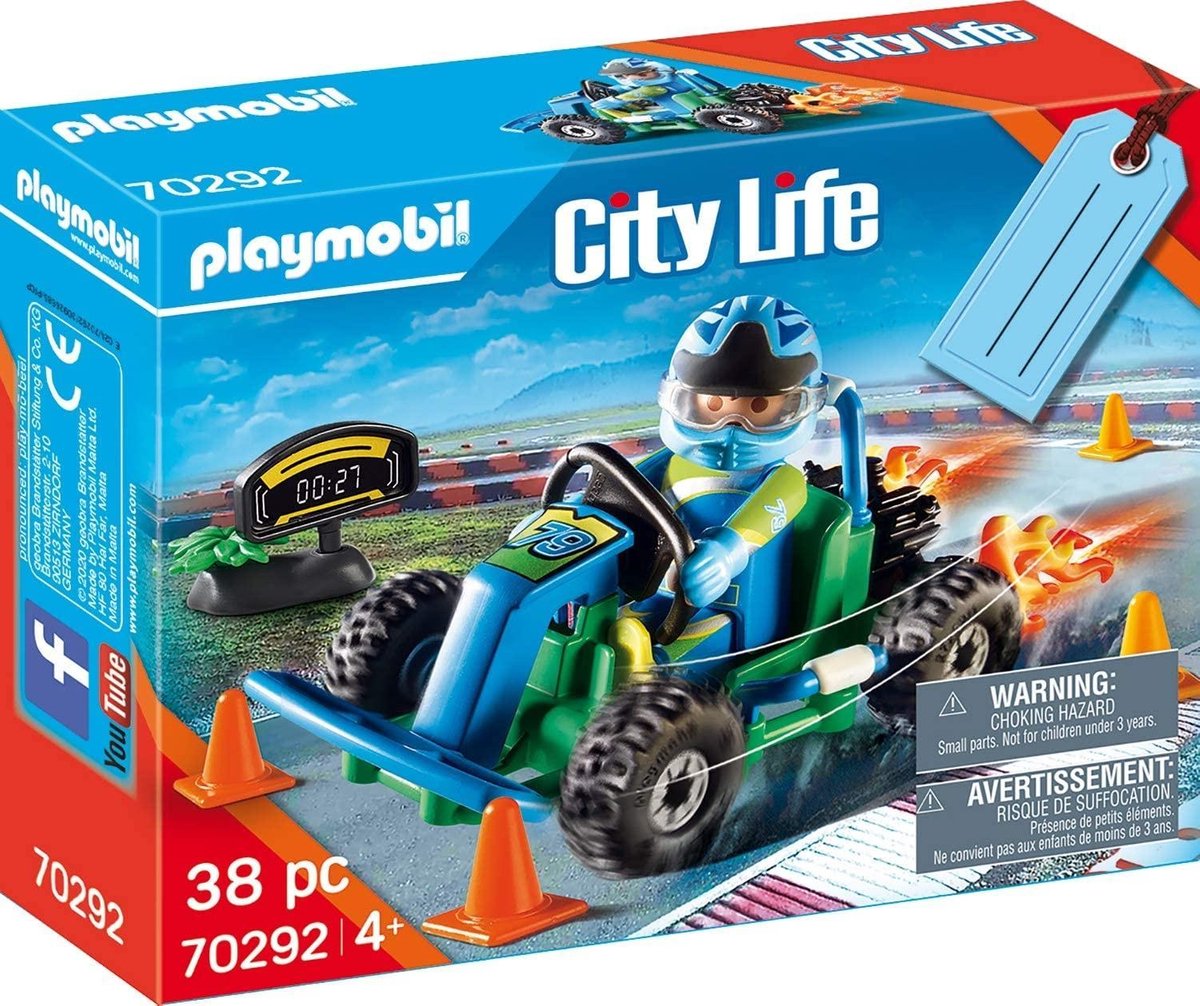 Playmobil Cadeauset Kart Race Junior 48-delig