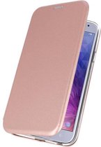 Wicked Narwal | Slim Folio Case voor Samsung Galaxy J4 2018 Roze