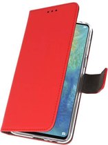 Wicked Narwal | Wallet Cases Hoesje voor Huawei Mate 20 X Rood