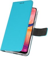 Wicked Narwal | Wallet Cases Hoesje voor Samsung Samsung Galaxy A20 Blauw