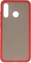 Wicked Narwal | Kleurcombinatie Hard Case voor Huawei P30 Lite Rood