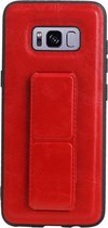 Wicked Narwal | Grip Stand Hardcase Backcover voor Samsung Samsung Galaxy S8 Rood