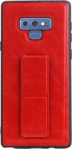 Wicked Narwal | Grip Stand Hardcase Backcover voor Samsung Samsung Galaxy Note 9 Rood