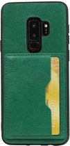 Wicked Narwal | Staand Back Cover 1 Pasjes voor Samsung Galaxy S9 Plus Groen