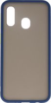Wicked Narwal | Kleurcombinatie Hard Case voor Samsung Samsung Galaxy A40 Blauw