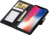 Wicked Narwal | iPhone X Portemonnee hoesje booktype wallet case Zwart