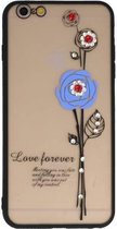 Wicked Narwal | Love Forever Hoesjes voor iPhone 6 / 6s Plus Blauw