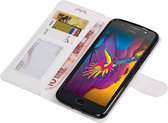 Wicked Narwal | Motorola Moto G5s Portemonnee hoesje booktype wallet case Wit
