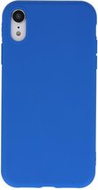 Wicked Narwal | Premium Color TPU Hoesje voor iPhone XR Blauw