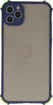 Wicked Narwal | Schokbestendig Kleurcombinatie Hard Case iPhone 11 Pro Blauw