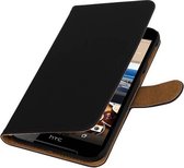 Wicked Narwal | bookstyle / book case/ wallet case Hoes voor HTC Desire 830 Zwart