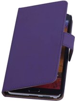 Wicked Narwal | bookstyle / book case/ wallet case Hoes voor Samsung Galaxy Note 3 N9000 Paars