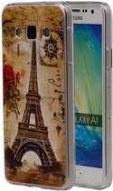 Wicked Narwal | Eiffeltoren TPU Hoesje voor Samsung galaxy a3 2015