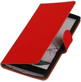 Wicked Narwal | bookstyle / book case/ wallet case Hoes voor LG Nexus 4 Rood