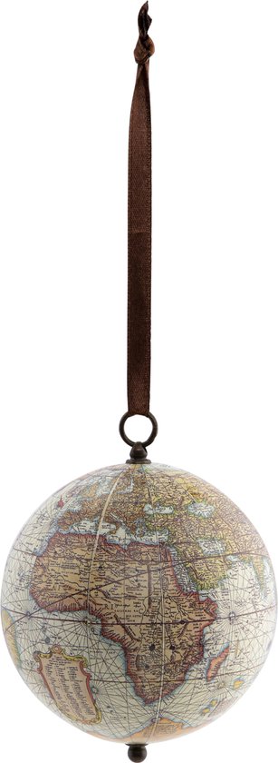 Authentic Models - The Earth & The Heavens - Wereldbol - wereldbol decoratie - Woonkamer decoratie - Hangend - Ø 8.5 Cm