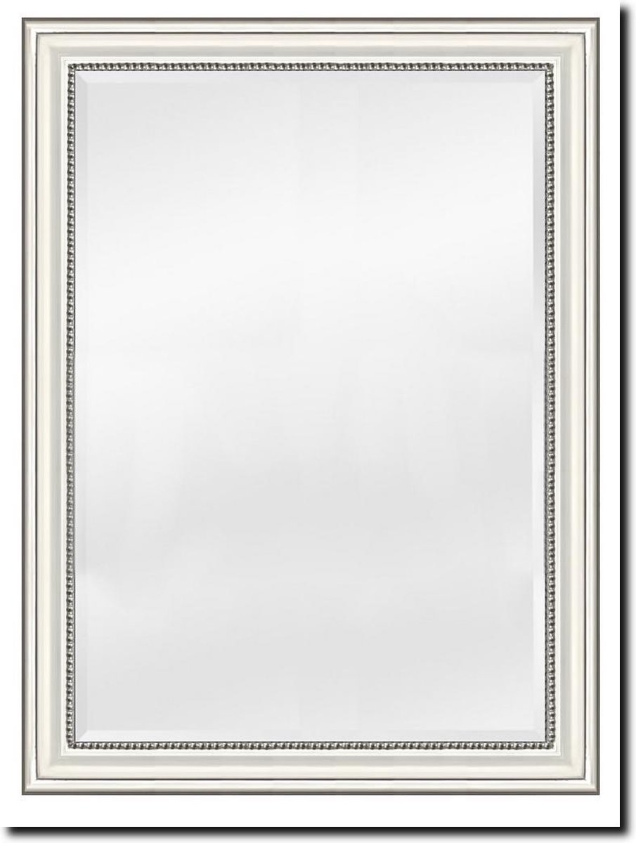 Spiegel Nino Zilver Buitenmaat 65x91cm