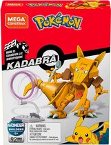 Pokemon | Kadabra | 92PCS | Mega Construx | Bouwset | Speelfiguur | Knex | Lego | Wonderbouwers |  Wonder Builders |