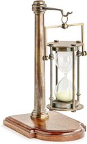 Authentic Models - Zandloper met houder " Hourglass with Stand" 30min., hoogte 25.5cm