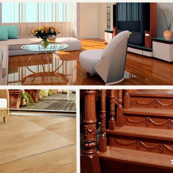 Rhodim - Protecteur de sol pour chaise de bureau - Sous-tapis de chaise de  bureau -... | bol.com