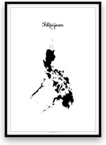 Poster: Filipijnen - A4 formaat