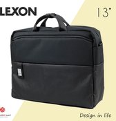 Lexon Design Spy Laptoptas Documententas Aktetas 13 " Zwart - LN1717N