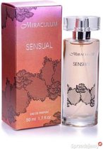 2X Miraculum Parfum sensual, 50 ml, Verleidelijk, flirterig, sensueel Een zeer rijke samenstelling verkregen uit de combinatie van neroli-olie verkregen uit bittere sinaasappelbloemen met de 