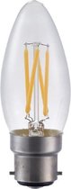 SPL LED Filament Kaarslamp - 4W / Fitting Ba22d / DIMBAAR