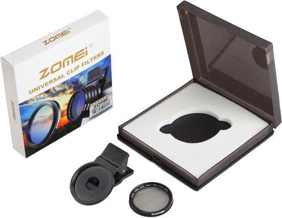 ZOMEi 37mm professionele mobiele telefoon camera circulaire polarisator  lens CPL voor... | bol