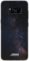 Samsung Galaxy S8 Plus Hoesje Transparant TPU Case - Dark Space #ffffff