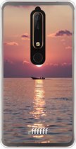 Nokia 6 (2018) Hoesje Transparant TPU Case - All By Myself #ffffff