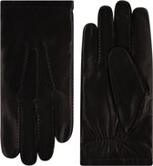 Leren handschoenen heren model Swindon Color: Espresso, Size: 11.5
