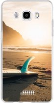 Samsung Galaxy J5 (2016) Hoesje Transparant TPU Case - Sunset Surf #ffffff