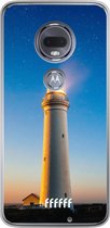 Motorola Moto G7 Hoesje Transparant TPU Case - Lighthouse #ffffff