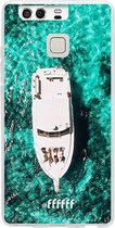 Huawei P9 Hoesje Transparant TPU Case - Yacht Life #ffffff