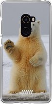 Xiaomi Mi Mix 2 Hoesje Transparant TPU Case - Polar Bear #ffffff