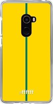 Xiaomi Mi Mix 2 Hoesje Transparant TPU Case - FSC Groen & Geel #ffffff