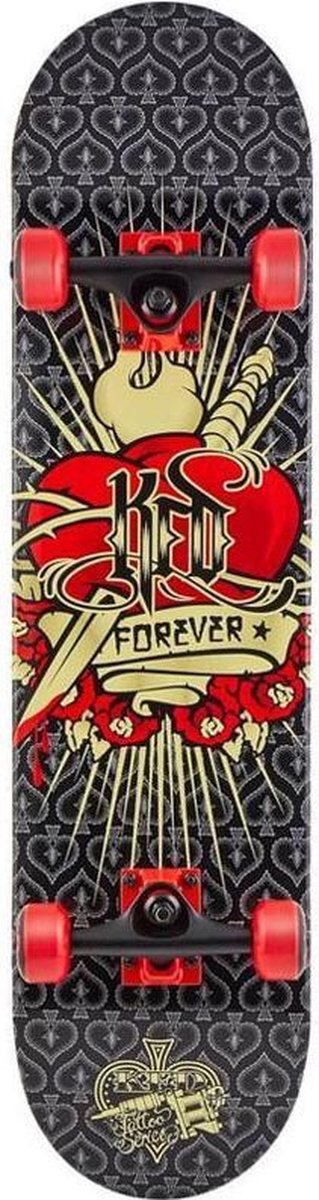 KFD - Tattoo Heart Young Guns Compleet skateboard 7.9