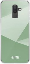 Samsung Galaxy J8 (2018) Hoesje Transparant TPU Case - Fresh Geometric #ffffff