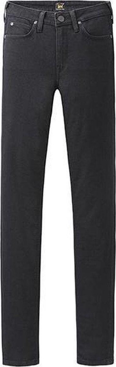 Lee SCARLETT HIGH Skinny fit Dames Jeans W26 X L33 Zwart