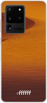 Samsung Galaxy S20 Ultra Hoesje Transparant TPU Case - Sand Dunes #ffffff