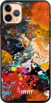 6F hoesje - geschikt voor iPhone 11 Pro Max -  TPU Case - Colourful Palette #ffffff