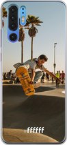 Huawei P30 Pro Hoesje Transparant TPU Case - Let's Skate #ffffff