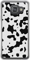 Samsung Galaxy A3 (2016) Hoesje Transparant TPU Case - Dalmation Print #ffffff